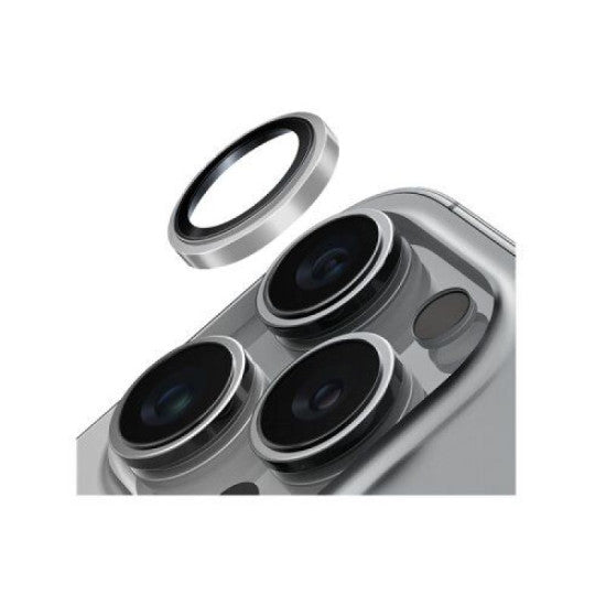 UNIQ OPTIX  IPHONE 16 PRO  6.3/PRO 6.9 (2024),CAMERA LENS PROTECTOR - SONIC SILVER (SONIC SILVER)