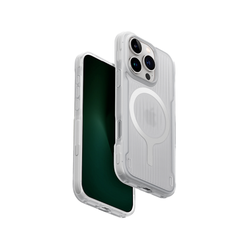 UNIQ HYBRID IPHONE 16 PRO MAX MAGCLICK CHARGING COMBAT ACTIVE (LUMINOUS) - LUME-WHITE (LUME-WHITE)