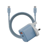 BAZIC GOPORT VELOX BUNDLE- 1C1A CHARGER 35W(UK) WITH WEAVE CABLE - BUBBLEGUM - GulfStore.com