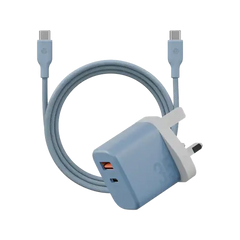 BAZIC GOPORT VELOX BUNDLE- 1C1A CHARGER 35W(UK) WITH WEAVE CABLE - BUBBLEGUM - GulfStore.com
