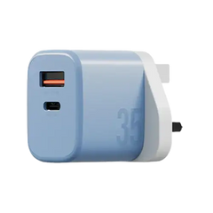 BAZIC GOPORT VELOX BUNDLE- 1C1A CHARGER 35W(UK) WITH WEAVE CABLE - BUBBLEGUM - GulfStore.com
