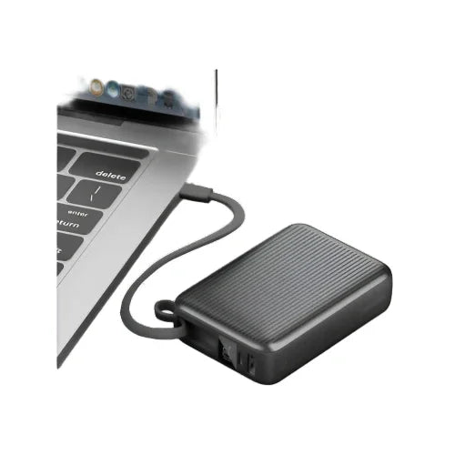 ENERGEA | INTEGRA ULTRA 45 | 20000MAH POWERBANK WITH BUILT IN USB-C CABLE PD45W | GUN