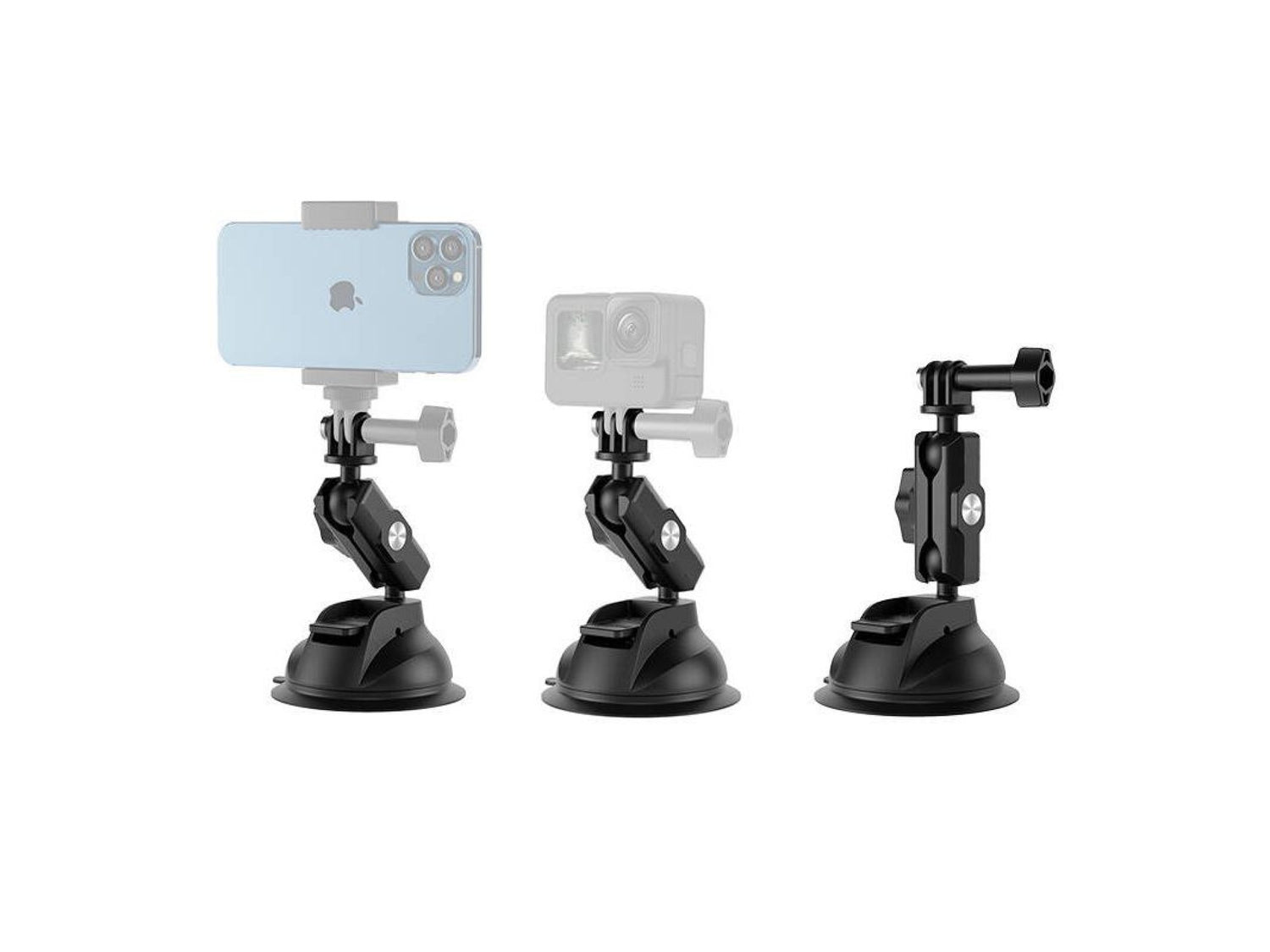 TELESIN Suction Cup Mount for Action Cameras