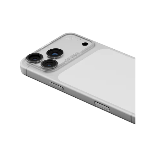 SK-IP17PM-LENS-MGMA-GRY | SKINARMA IPHONE 17 PRO MAX FULL MATTE CAMERA LENS PROTECTOR | Tempered Glass + PC | GREY