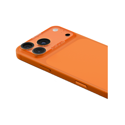 SkinArma Magma Full Matte Camera Lens Protector for iPhone 17 Pro - Orange