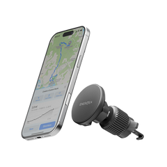 MAG-DRVKIT-GUN | ENERGEA Magdrive Kit | Wireless Car Charger | Windscreen/Airvent With 30W Charger | Gunmetal - GulfStore.com
