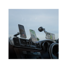 MAG-DRVKIT-GUN | ENERGEA Magdrive Kit | Wireless Car Charger | Windscreen/Airvent With 30W Charger | Gunmetal - GulfStore.com