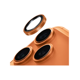 Uniq Optix Prime Stainless Steel Frame Sapphire Camera Lens Protector for iPhone 17 Pro & 17 Pro Max - Sunset Chrome