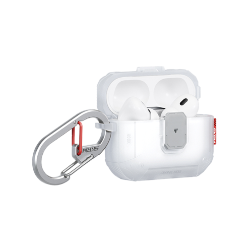 SKINARMA AIRPODS PRO 3 MECHA LE (LOCK EDITION)-FOREST CLEAR