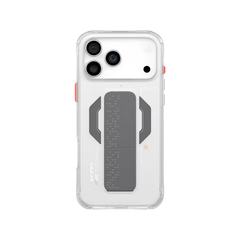 SkinArma |SK-2025IPP6.9-HAXA-CLR| حافظة هاكسا ماج سيف وحامل مدمج | لهاتف ايفون 17 برو ماكس، 6.3 بوصة، 2025 | شفاف