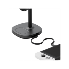 MAG-ARCSTD65-GUN | ENERGEA Magarctic Stand | 4-In-1 Thermo Cool Charg In g Stand With Retractable Cable And 65W Charger | Gunmetal - GulfStore.com