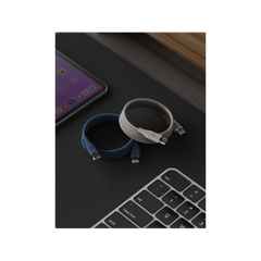 CBL-HX60-NAT150 | ENERGEA Helix 60 | USB-CMagnetic Cable 480Mbps | 60W | 1.5M | Natural - GulfStore.com