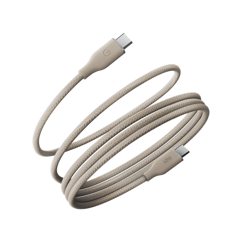 CBL-HX60-NAT150 | ENERGEA Helix 60 | USB-CMagnetic Cable 480Mbps | 60W | 1.5M | Natural - GulfStore.com