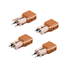 TGA-35-ORG | ENERGEA Travelgo 1-Port USB-C & 1-Port USB-A 35W Travel Adapter | Orange - GulfStore.com