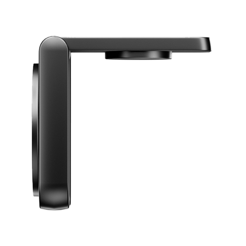 MAG-DUO-GUN | ENERGEA Magcube | 2 In 1 Foldable Magsafe Fast Wireless Charger | Gunmetal - GulfStore.com