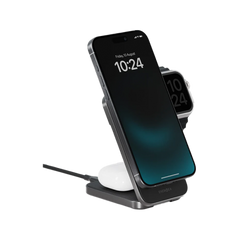 MAG-TRIO-GUN | ENERGEA Magtrio | 3-In-1 Foldable Magnetic Fast Wireless Charger | Gunmetal Eol - GulfStore.com