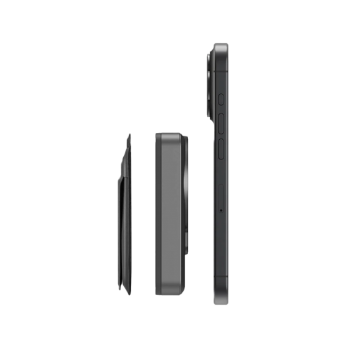 MW-CARD-10K | ENERGEA Magwallet Card 10K | بنك طاقة Magpac Plus بسعة 10000 مللي أمبير مع بطاقة Magwallet | رمادي/أسود، نهاية العمر الافتراضي