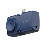 GPW-KODA-NVY | بازيك جو باور كودا | شاحن متنقل 2 في 1 قابل للطي بسعة 5000 مللي أمبير بمنفذ USB-C / لايتنينج مع شاحن ساعة أبل | أزرق توتي