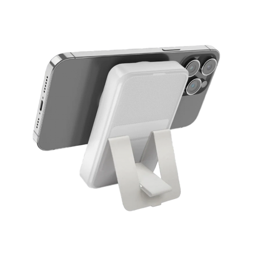 GPW-10K-WHT | Bazic Gopower 10K | 10000Mah Magsafe Compatible Power Bank With Built-In Apple Watch Charger | White - GulfStore.com