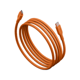 Energea Flow 480mbps Usb-C To Usb-C 60W Cable 1.5M | Orange