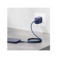 Energea Flow 480mbps Usb-C To Usb-C 60W Cable 1.5M | Indigo Blue