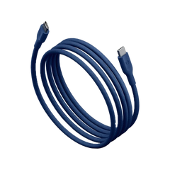 Energea Flow 480mbps Usb-C To Usb-C 60W Cable 1.5M | Indigo Blue