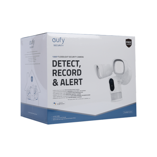 Eufy 1080P FloodLight Security Camera T84203W2 - White