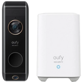 Eufy Video Doorbell Dual Camera 2K with HomeBase E8213G11 - Black