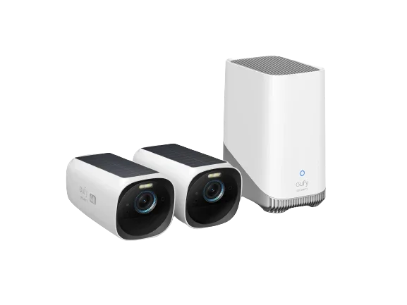 EufyCam 3 4K (2 Camera Kit) T88713W1 - White
