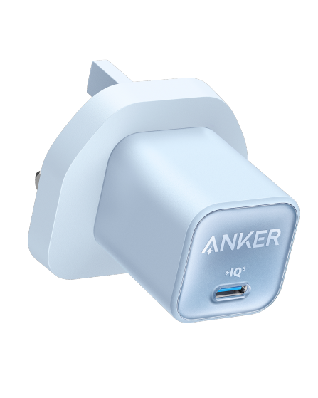 Anker 511 Charger (Nano 3, 30W) - Blue