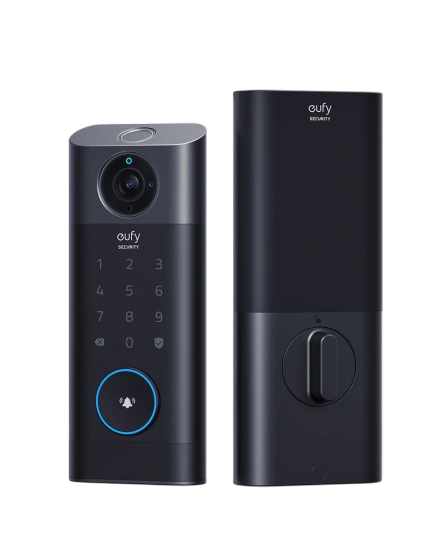 Eufy Video Smart Lock FingerPrint & Wi-Fi E8530KY1 - Black