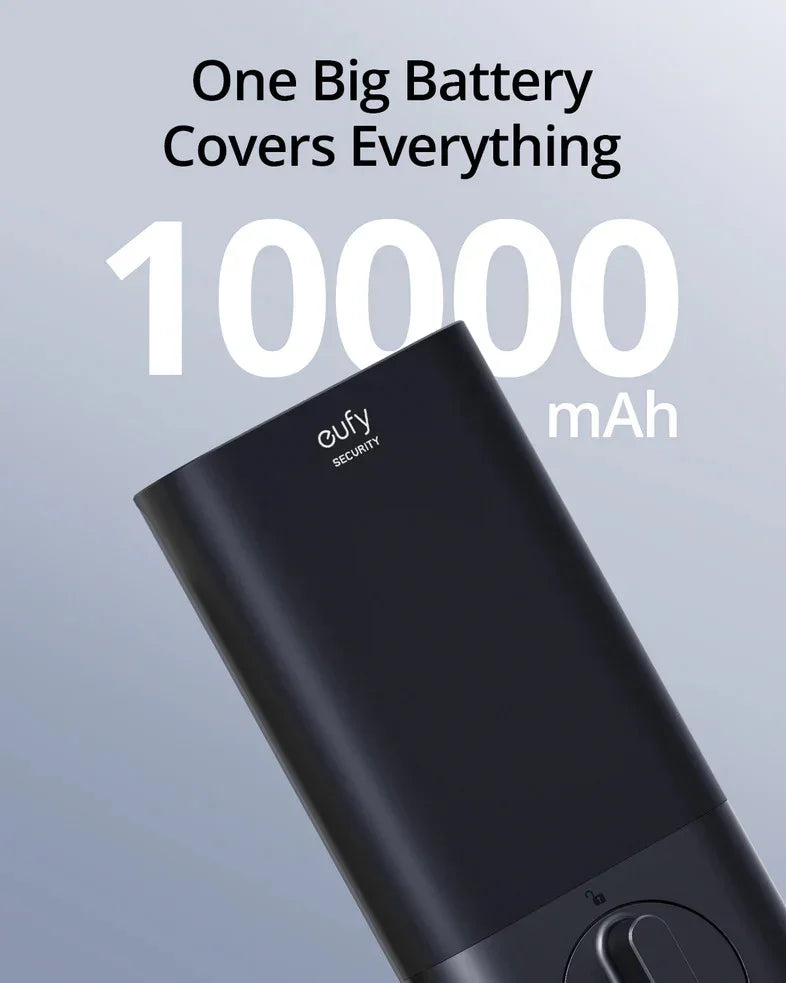 Eufy Video Smart Lock FingerPrint & Wi-Fi E8530KY1 - Black