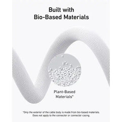 Anker 544 USB-C to USB-C Cable 140W (Bio-Based) (1.8m/6ft) A80F2H21 - White - GulfStore.com