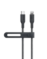 Anker 542 USB-C to Lightning Cable (Bio-Nylon) (1.8m/6ft) - Black A80B6H11 - GulfStore.com