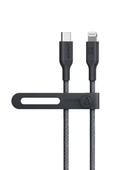 Anker 542 USB-C to Lightning Cable (Bio-Nylon) (0.9M/3FT) - Black
