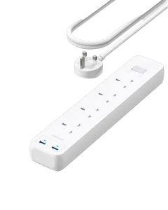 A9142K21 Anker 322 USB Power Strip 4 in 1 - White - GulfStore.com