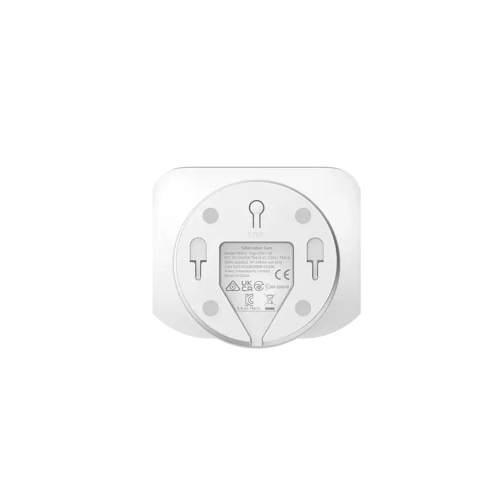 Eufy Indoor Cam S350 4K Dual Cameras -White - [T8416221] - GulfStore.com