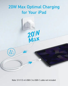 A2347K21 Anker 312 Charger 20W -White - GulfStore.com