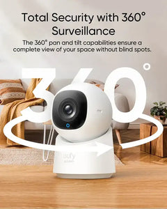Eufy Indoor Cam C220 2K Pan & Tilt -White - GulfStore.com