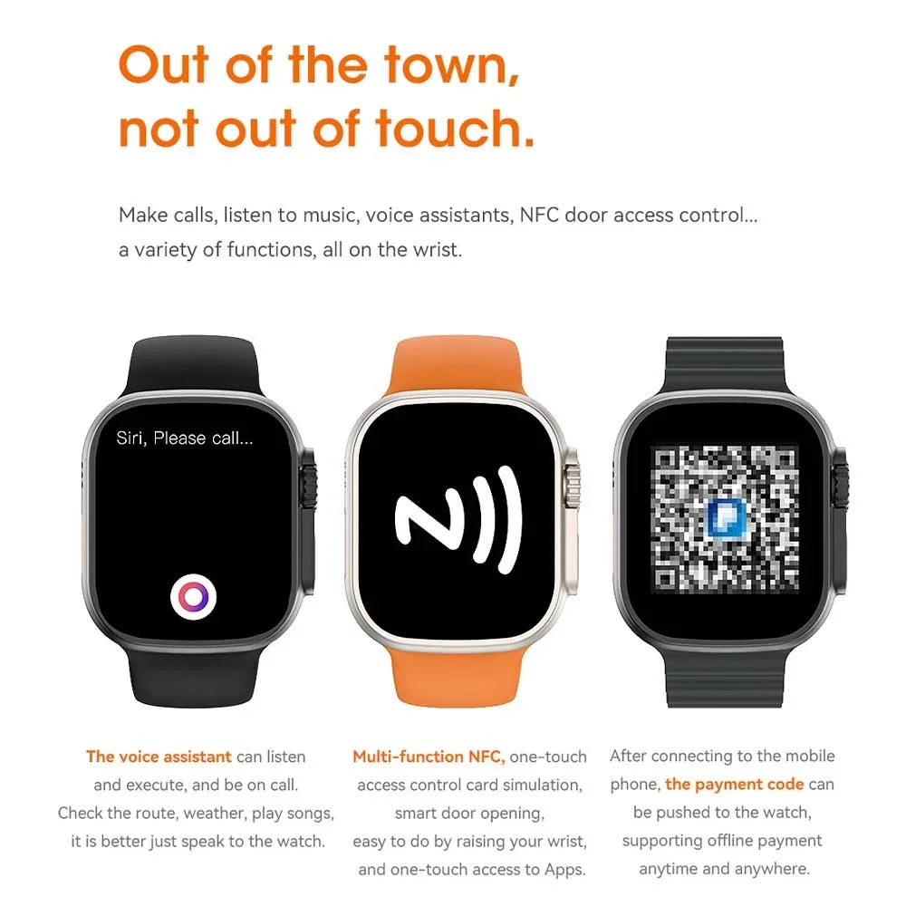 Brave | ULTRA B8 SMART WATCH BSW-8 | Black
