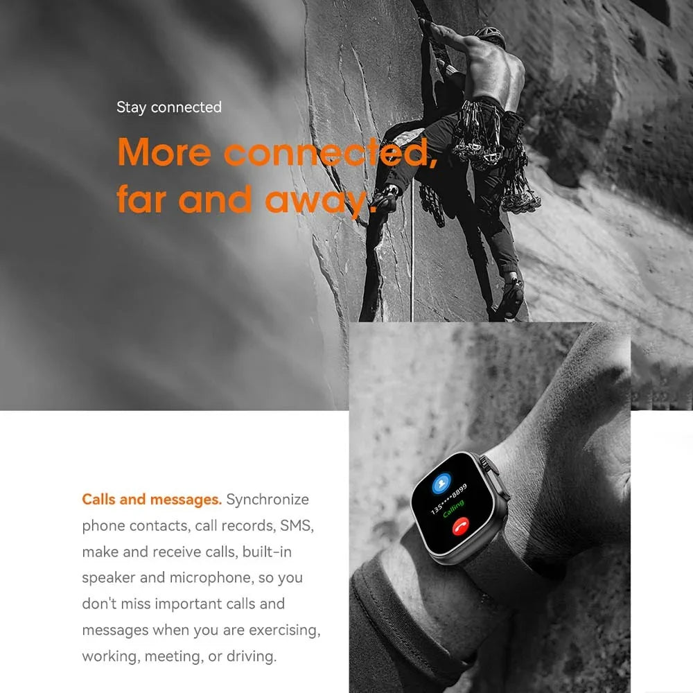 Brave | ULTRA B8 SMART WATCH BSW-8 | Black
