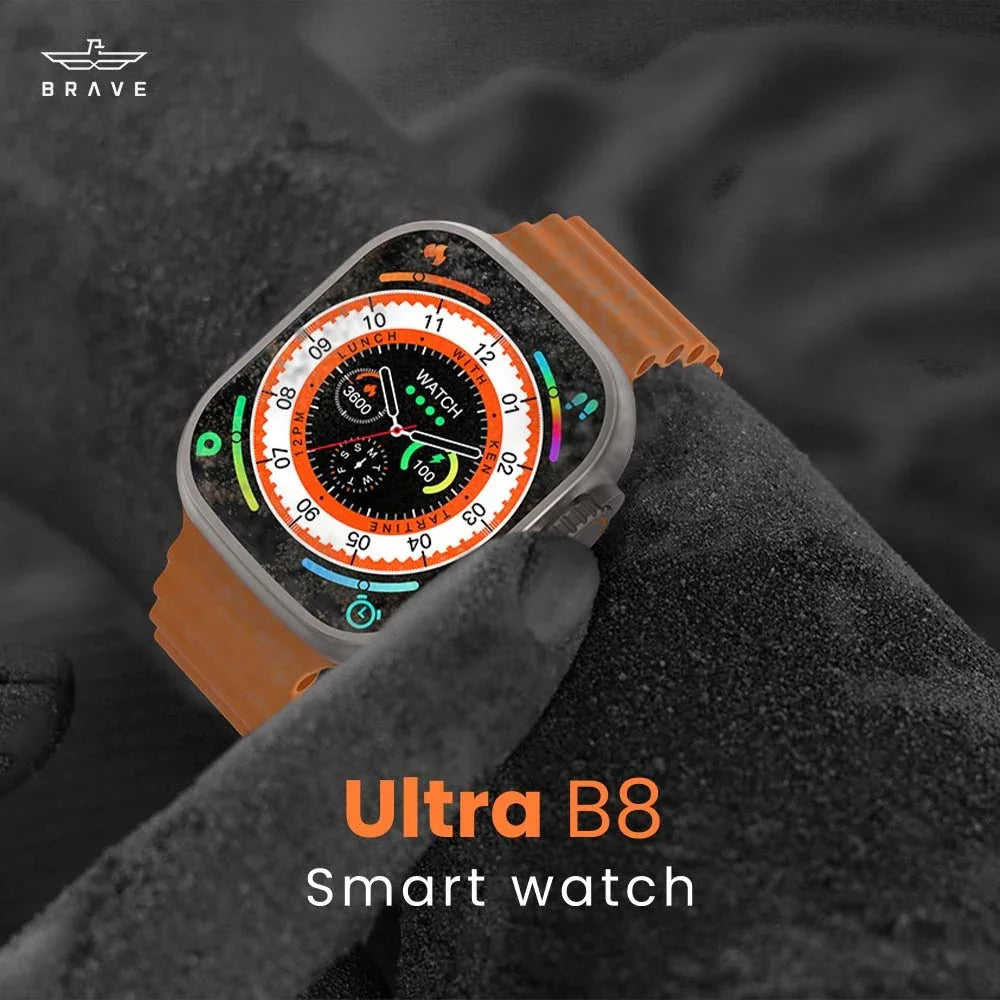 Brave | ULTRA B8 SMART WATCH BSW-8 | Black