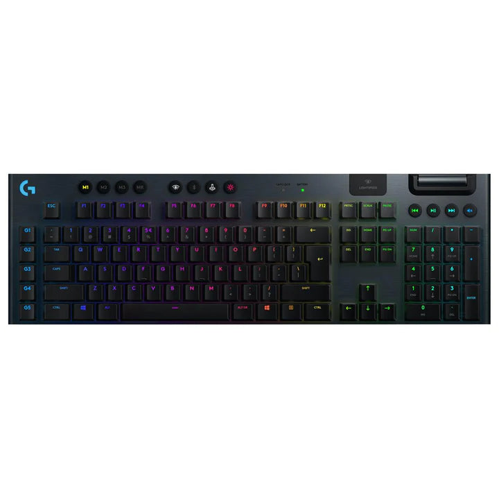 لوحة مفاتيح الألعاب الميكانيكية Logitech G915 LIGHTSPEED اللاسلكية RGB - لمسية