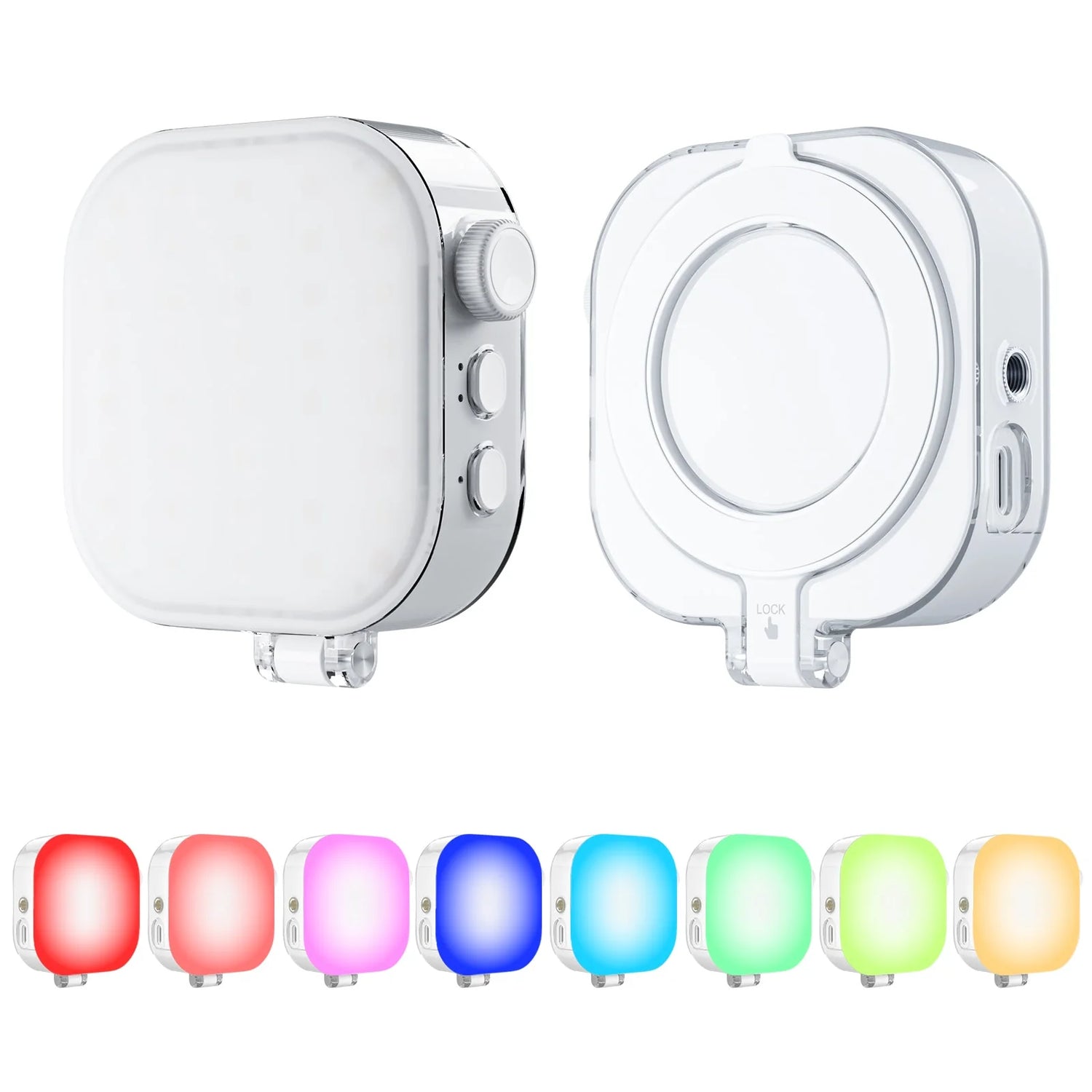 Telesin Magnetic Ice Cube Light for Phones