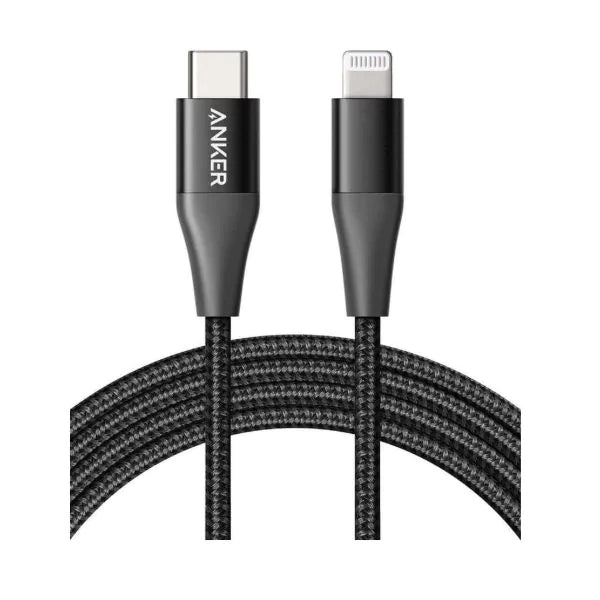 A8653H11 | Anker Powerline + II USB-C Cable With Lightning Connector | 1.8 M | Black