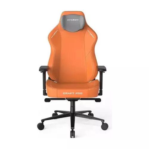 كرسي الألعاب الكلاسيكي Craft Pro من DXRacer - برتقالي