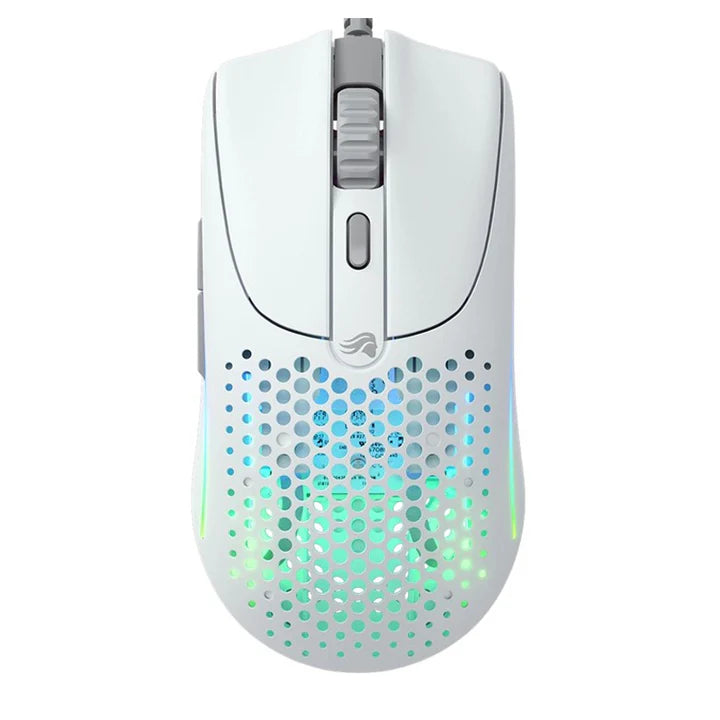 Glorious MODEL O2 Wired Gaming Mouse - Matte White