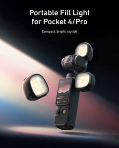 Telesin Mini Fill Light-Dual Light Kit for Pocket 4/ 4P