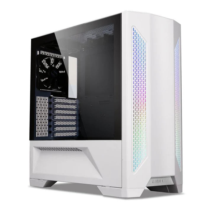 LIAN LI Lancool II ATX Mid Tower Gaming PC Case - أبيض 