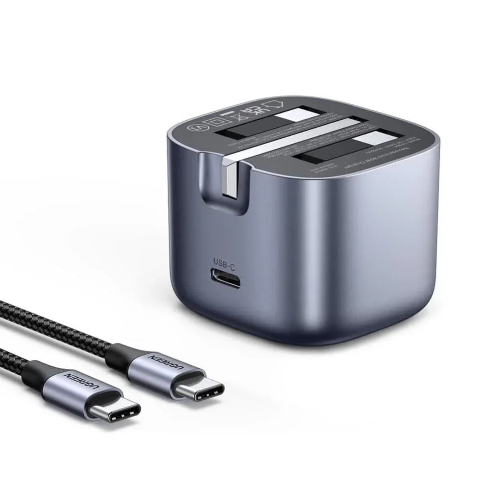 CD305 | UGREEN | Nexode 30W USB-C PD GaN Fast Charger UK (Space Gray) | 25114